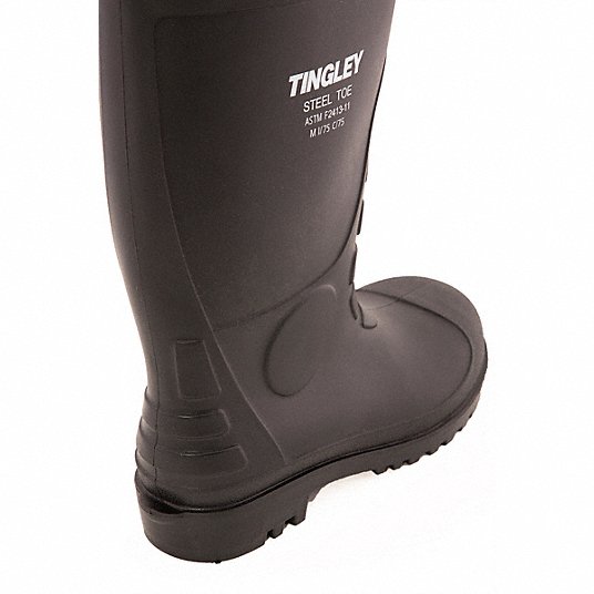 Tingley steel store toe rubber boots