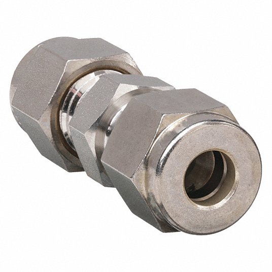 Ham-Let 766L SS 14 X 14 Female Connector, 1/4 in Tube Size, 1/4 in
