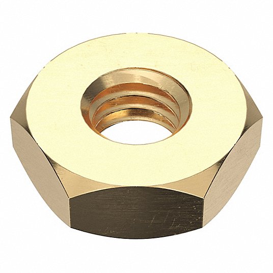 Brass Hex Machine Screw Nuts