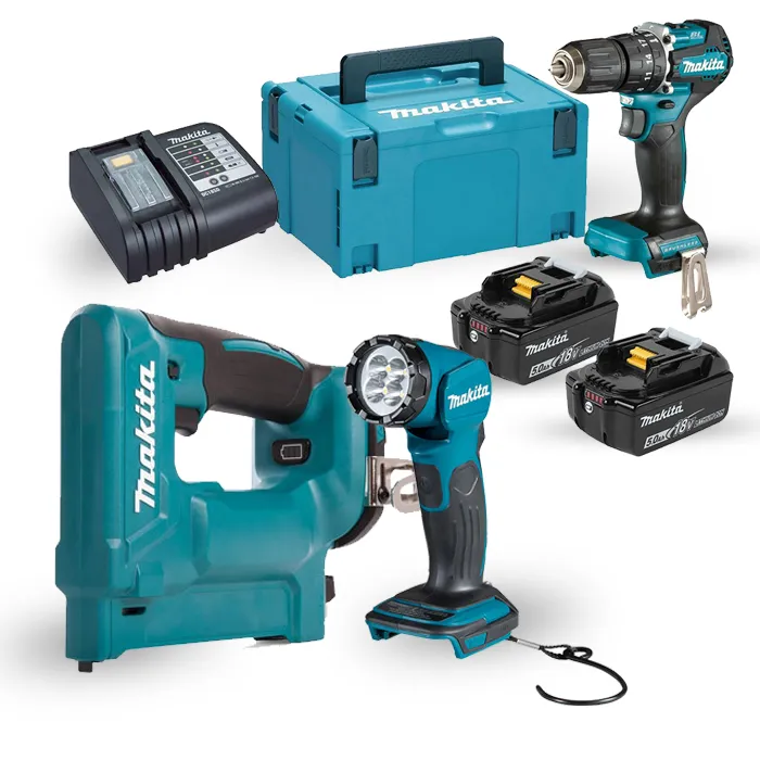 Cordless drill flashlight combo sale